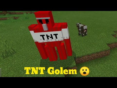 GameNexon YT - 😮How To Make Golem In Minecraft | GameNexonYT | #shorts