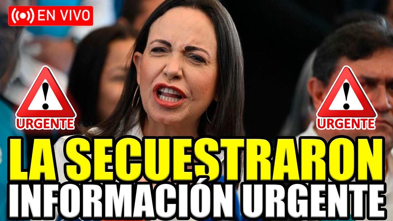 🔴URGENTE SECUESTRARON A MARIA CORINA MACHADO ¡DISPARARON A SU CARAVANA! | BREAK POINT