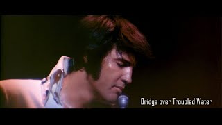 ELVIS PRESLEY - Bridge Over Troubled Water (Las Vegas 1970) New Edit 4K