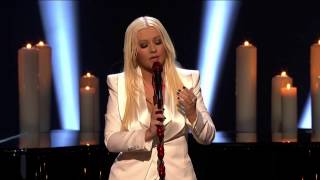 Christina Aguilera - Blank Page (Live at People&#39;s Choice Awards, 2013)