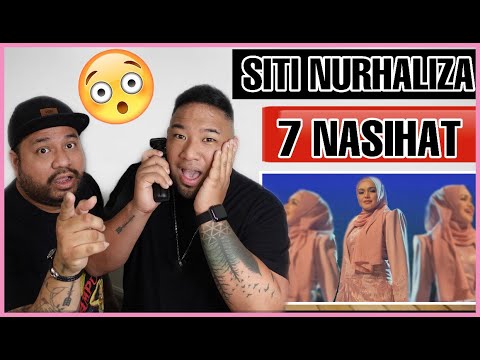 7 Nasihat - Dato’ Sri Siti Nurhaliza, Kmy Kmo & Luca Sickta (Official Music Video) l REACTION