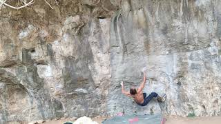 Video thumbnail de Fobia, 8A (sit). Tamajón