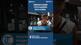 Heboh Aksi Gibran Pamer Foto Bareng Zayyan, Wali Kota Solo: Ketemu Artis K-Pop Harus Tetap Sombong