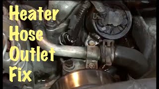 1996 - 2000 GM OBS Truck Vortec V8 Heater Hose Outlet Replacement (Chevy & GMC)