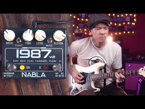"1987" v2 Dual Channel Hot Rodded Plexi Style Overdrive Pedal by Nabla Custom Electronics