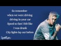 Justin Bieber - Fast Car (Tracy Chapman)(Lyrics)