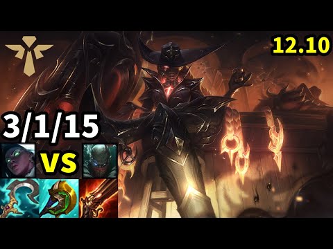 Senna Support vs Pyke - KR Master | Patch 12.10