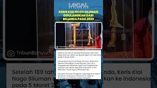 Keris Kiai Nogo Siluman Akhirnya Dipulangkan ke Indonesia Setelah 189 Tahun Disimpan di Belanda