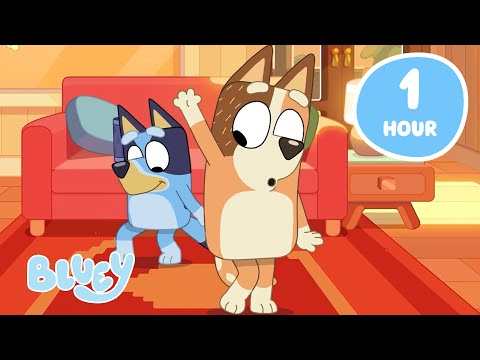 🔴LIVE: Bluey's Dance Party! 🪩 💙 | 1 HOUR | Time for Dance Mode with Family and Friends 😎 | Bluey