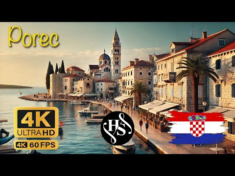 🌊 Poreč Walking Tour | Coastal Beauty of Istria, Croatia 🇭🇷✨