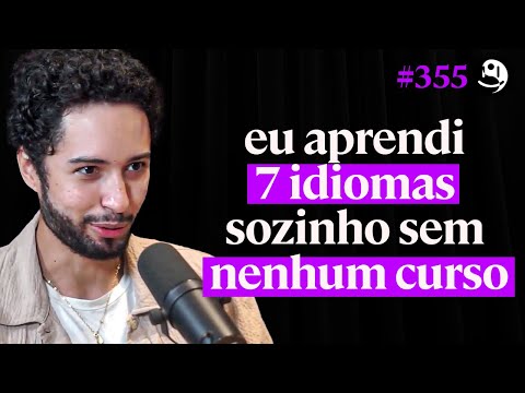 Poliglota Ensina Como Aprender Qualquer Idioma Sozinho - Erick Sallieri | Lutz Podcast #355