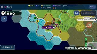 Unciv battle of punic part 1 (me vs my friend)