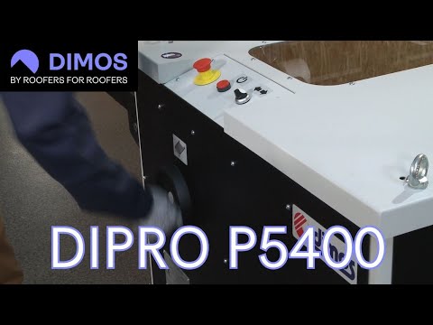 Standing seam profiling machine DIMOS DIPRO P5400 (EN) - DIMOS
