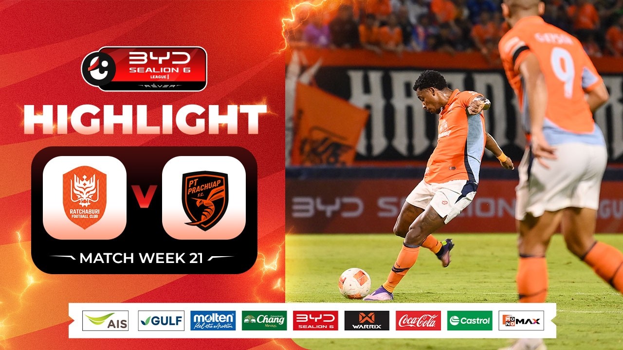 Ratchaburi vs PT Prachuap Highlights
