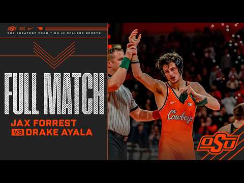Jax Forrest TECH FALLS Drake Ayala - Oklahoma State Wrestling (02/22/26)