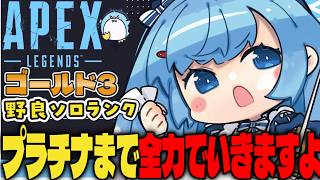 【APEX/ゴールド3】初見さんもおはよう🌞キーマウソロランク【ゆるりめぐ/vtuber】