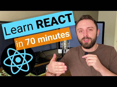 Learn React js in 70 Minutes JSX useState Tutorial