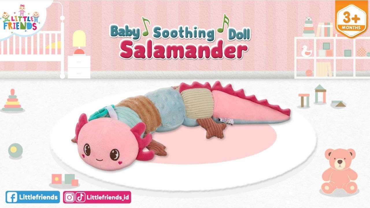 Baby Soothing Doll Salamander LFB3120 Little Friends