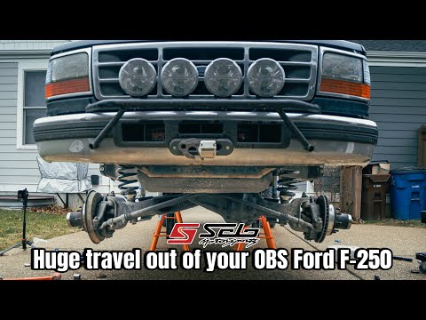 OBS Ford Dana 50 TTB Coil Spring Swap w/ Billet Goodies | Solo Motorsports