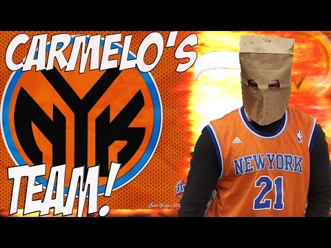 CARMELO ANTHONY'S TRADE?! NBA 2k15 MyGM Rebuilding The Knicks! Funny Ep.2