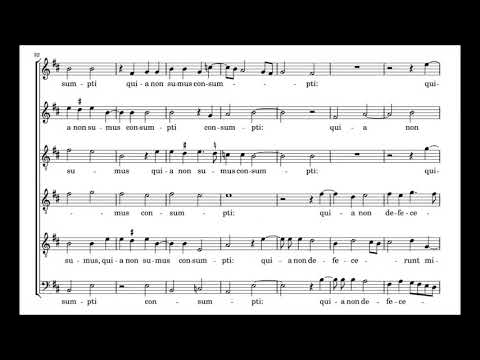 Alonso Lobo - Lamentations. Part 1: De lamentatione. Heth.