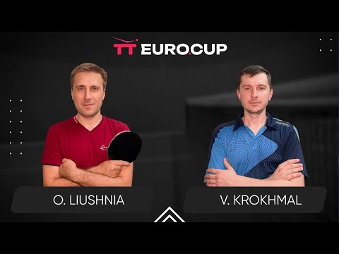 17:35 Oleksandr Liushnia - Vitalii Krokhmal 09.11.2023 TT Euro.Cup Ukraine Professional. Table 4
