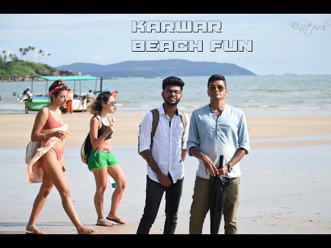 Karwar beach fun : Rabindranath Tagore