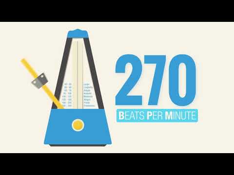 270 BPM Metronome | The BLuetiFuLL MeTRoNoME