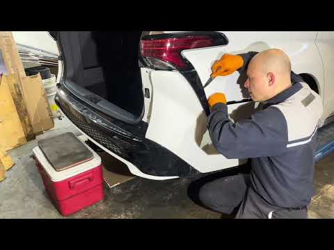 2021-2024 Toyota Sienna Hybrid Rear Bumper Cover Removal And Installation Instructions