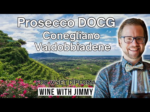 Prosecco Conegliano Valdobbiadene DOCG for WSET Level 4 (Diploma)