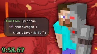 I taught an A.I. to speedrun Minecraft. It made history.