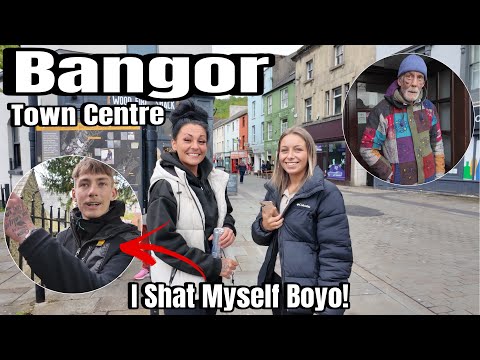 BANGOR PART 2 - We Live In A Ghost Town & I Almost Shat Myself Boyo!!