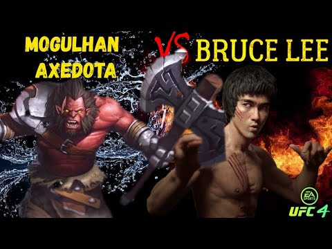 Bruce Lee vs. MogulHan Axedota - EA sports UFC 4 - CPU vs CPU