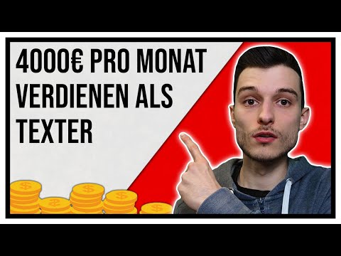 Die BESTEN WEGE, um als Texter Geld zu verdienen