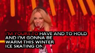 Kylie Minogue I&#39;m Gonna Be Warm This Winter Karaoke