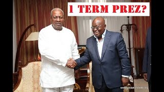 Is Ghana's Akufo Addo a 1 term president?