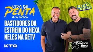 BASTIDORES DA ESTREIA DO HEXA NELES NA GE TV | VIDA DE PENTA