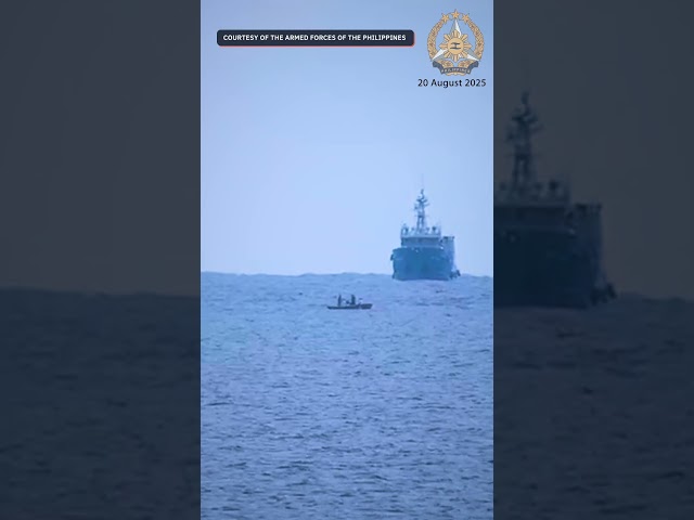 IN PHOTOS: Philippine military flags ‘increased Chinese movements’ in Ayungin