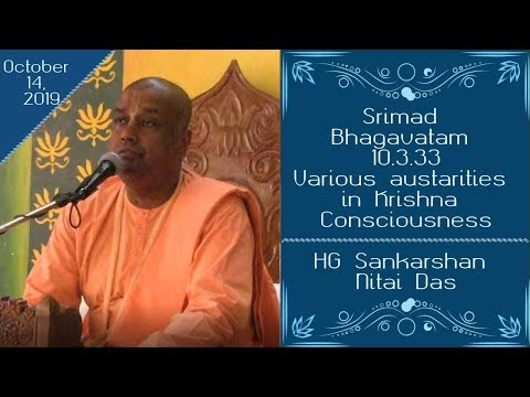 SB 10.3.33, Speaker: HG Sankarshan Nitai Das