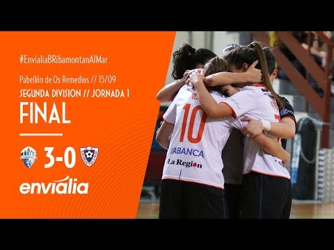PARTIDO // 2ª DIVISIÓN // JORNADA 1 // OURENSE ENVIALIA FSF "B" - RIBAMONTAN AL MAR (3-0)