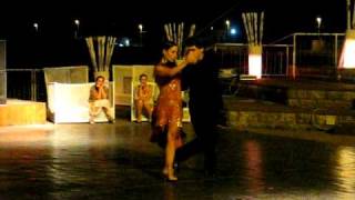 Esibizione Alejandra Hobert e Adrian Veredice, Baia san Giorgio