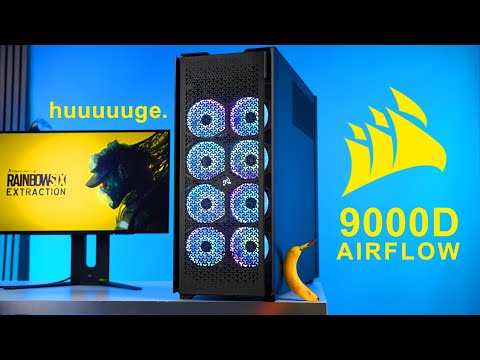 The BIGGEST PC Case we have ever seen... Corsair 9000D Review