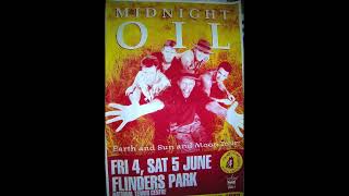 Midnight Oil - Surfing With A Spoon - Live @ Flinders Park, Melbourne, #PowderWankers