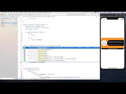 Business Card Flip Animation using Geometry Effect in SwiftUI
