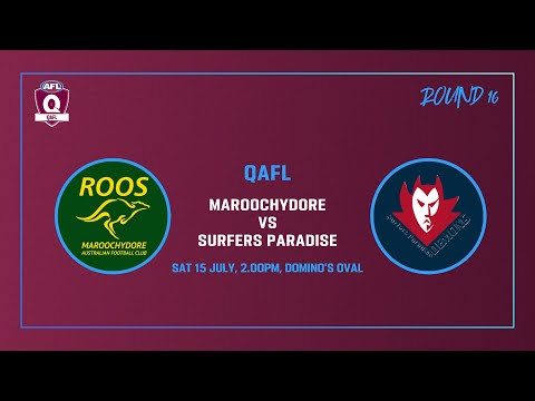 LIVE QAFL ROUND 16 - Maroochydore v Surfers Paradise