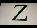 Sesame Street Typefaces The Letter Z Song