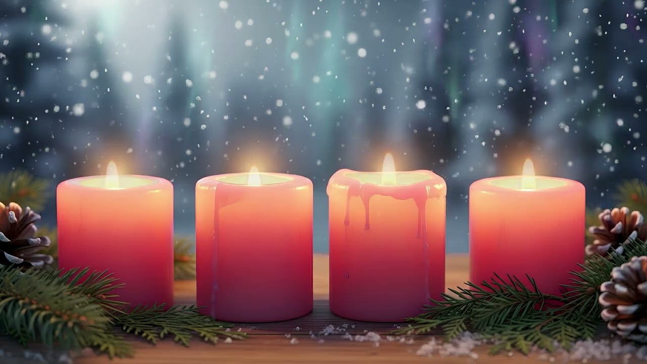 50 Peaceful Advent Harp Hymns for Prayer & Reflection 🕯️NO REPEATS 🕯️ NO ADS