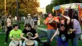 Ethnolife 2008 - Moscow - Drum jamming