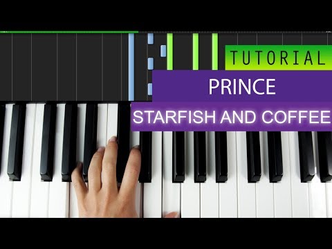 Prince - Starfish And Coffee - PIANO TUTORIAL - HOW TO PLAY
