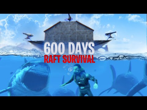 600 Days From Start To Finish Solo Raft Survival In Ark A Full Wipe Story (Pvp)